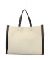 VALENTINO (ヴァレンティノ) VLTN キャンバストートバッグ クリーム：69800円