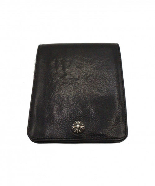 CHROME HEARTS（クロムハーツ）CHROME HEARTS (クロムハーツ) 1スナップウォレット ブラック サイズ:-の古着・服飾アイテム