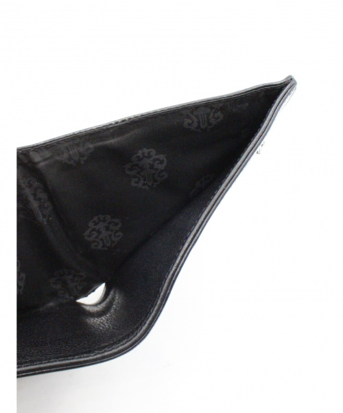 CHROME HEARTS（クロムハーツ）CHROME HEARTS (クロムハーツ) 1スナップウォレット ブラック サイズ:-の古着・服飾アイテム