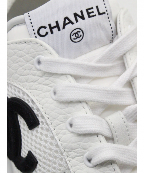 CHANEL（シャネル）CHANEL (シャネル) 21SS SPORT-FLYER in Ivory ホワイト サイズ:41の古着・服飾アイテム