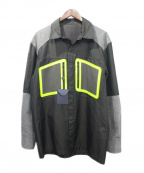 LOUIS VUITTONルイ ヴィトン）の古着「19AW 切替シャツ」｜ブラック