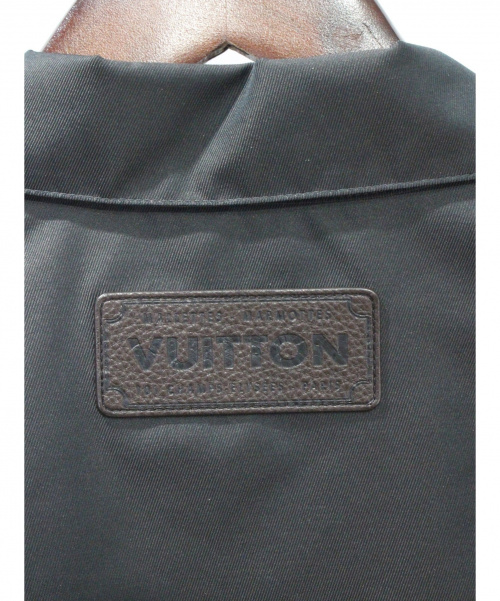 LOUIS VUITTON（ルイ ヴィトン）LOUIS VUITTON (ルイ ヴィトン) 19AW 切替シャツ ブラック サイズ:Ｍの古着・服飾アイテム