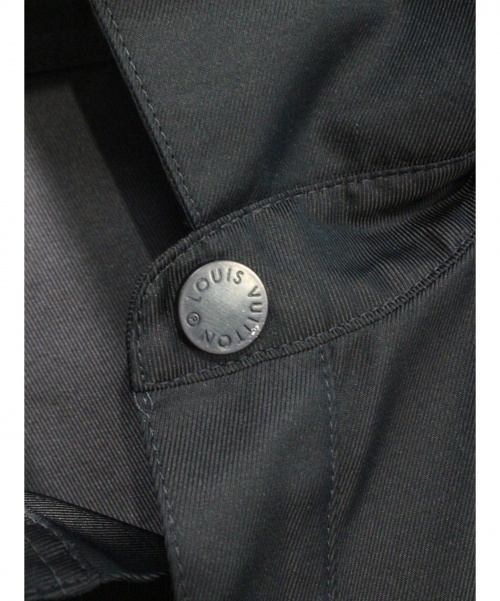 LOUIS VUITTON（ルイ ヴィトン）LOUIS VUITTON (ルイ ヴィトン) 19AW 切替シャツ ブラック サイズ:Ｍの古着・服飾アイテム