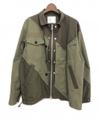 sacaiサカイ）の古着「21SS Solid Mix Blouson」｜カーキ