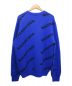 BALENCIAGA (バレンシアガ) ニット ブルー サイズ:XL：59800円