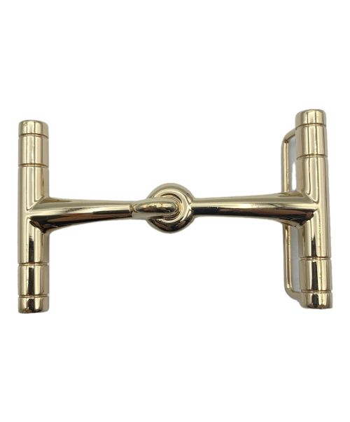 HERMES（エルメス）HERMES (エルメス) H Hippique belt buckle ゴールドの古着・服飾アイテム