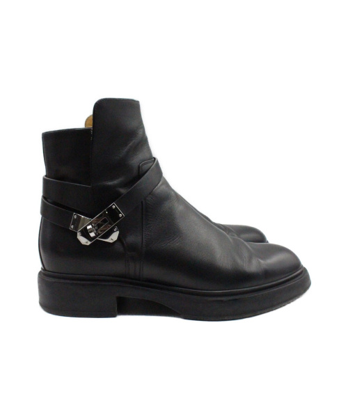 HERMES（エルメス）HERMES (エルメス) ヴェオ ジョッパーブーツ ブラック サイズ:41 1/2の古着・服飾アイテム