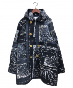 sacaiサカイ）の古着「20AW ×Dr.woo バンダナコート」｜ネイビー