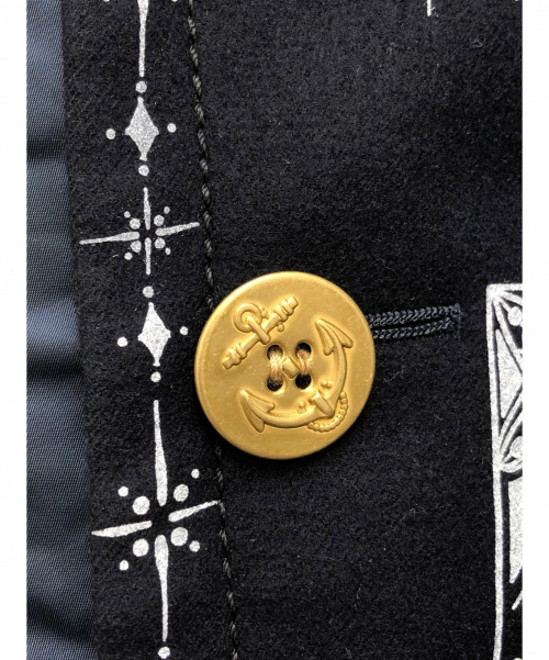 sacai（サカイ）sacai (サカイ) 20AW ×Dr.woo バンダナコート ネイビー サイズ:2の古着・服飾アイテム