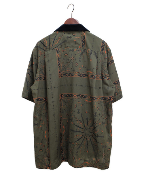 sacai（サカイ）sacai (サカイ) 20SS Bandana Print Shirt カーキ サイズ:3の古着・服飾アイテム