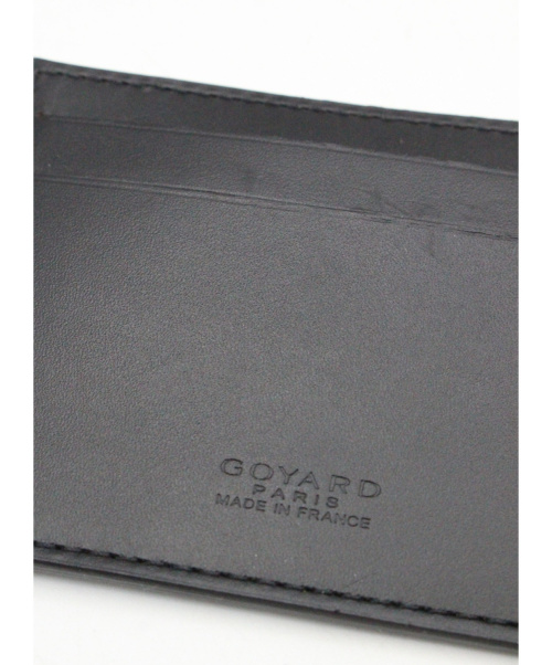 GOYARD（ゴヤール）GOYARD (ゴヤール) VICTOIRE INSERT / カードケース オールブラックの古着・服飾アイテム