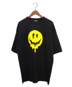 BALENCIAGAバレンシアガ）の古着「DRIP PEACE LARGE FIT Tシャツ」｜ブラック
