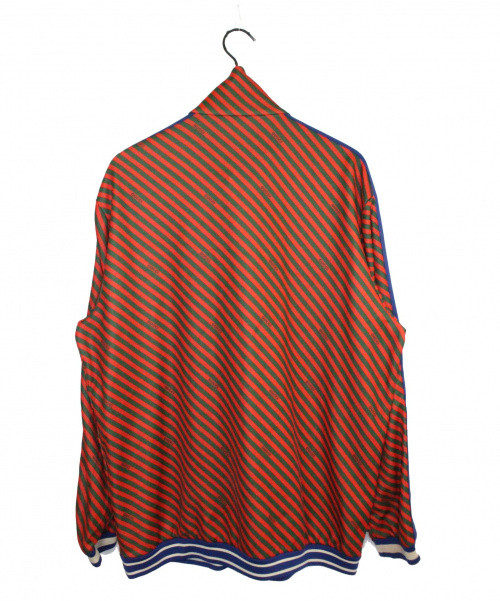 GUCCI（グッチ）GUCCI (グッチ) トラックジャケット レッド×グリーン サイズ:Lの古着・服飾アイテム