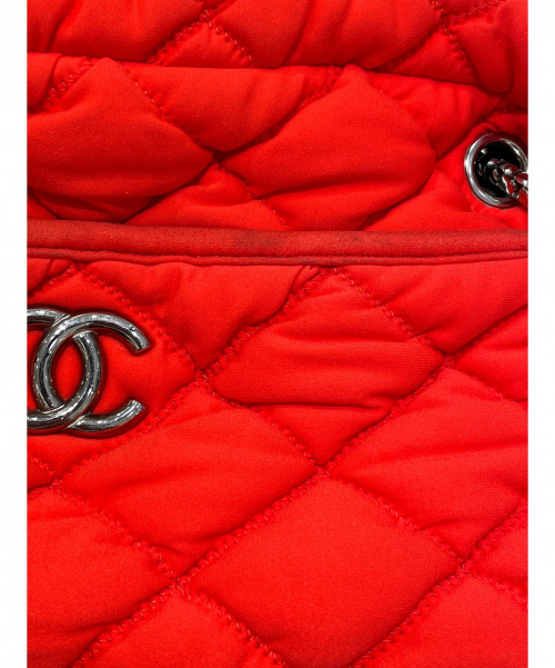 CHANEL（シャネル）CHANEL (シャネル) バブルキルトショルダーバッグ レッド サイズ:- 12759110の古着・服飾アイテム
