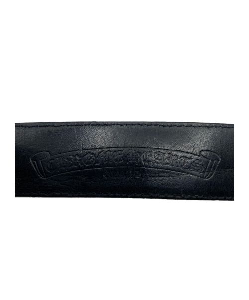 CHROME HEARTS（クロムハーツ）CHROME HEARTS (クロムハーツ) オーバルバックルベルト ブラック サイズ:30の古着・服飾アイテム