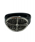 CHROME HEARTS（クロムハーツ）の古着「オーバルバックルベルト」｜ブラック