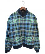 HERMESエルメス）の古着「21AW リバーシブルジャケット」｜ブルー×ブラック