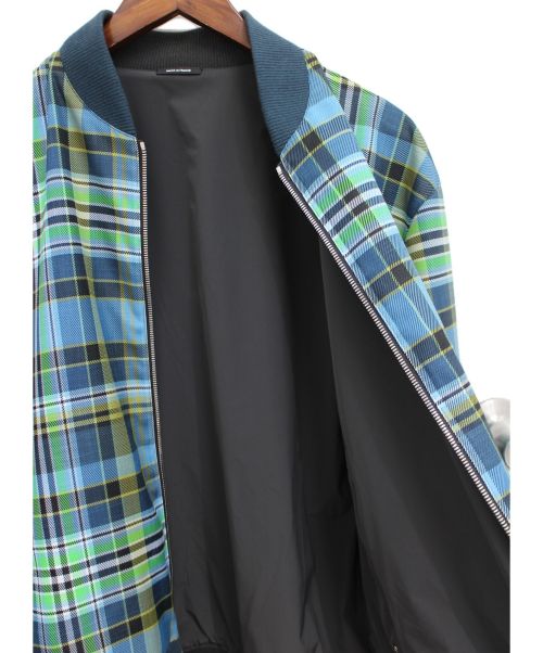 HERMES（エルメス）HERMES (エルメス) 21AW リバーシブルジャケット ブルー×ブラック サイズ:50の古着・服飾アイテム