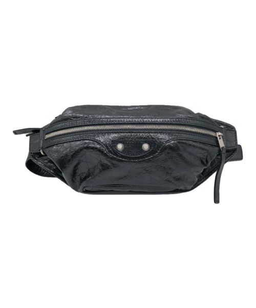 BALENCIAGA（バレンシアガ）BALENCIAGA (バレンシアガ) ウエストバッグ ブラック サイズ:-の古着・服飾アイテム