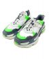BALENCIAGA（バレンシアガ）の古着「TRIPLE S」｜ホワイト×グリーン