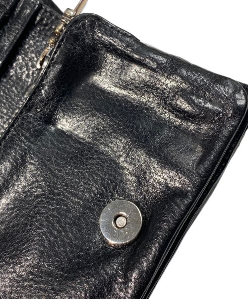 CHROME HEARTS（クロムハーツ）CHROME HEARTS (クロムハーツ) JOEY WALLET ブラックの古着・服飾アイテム