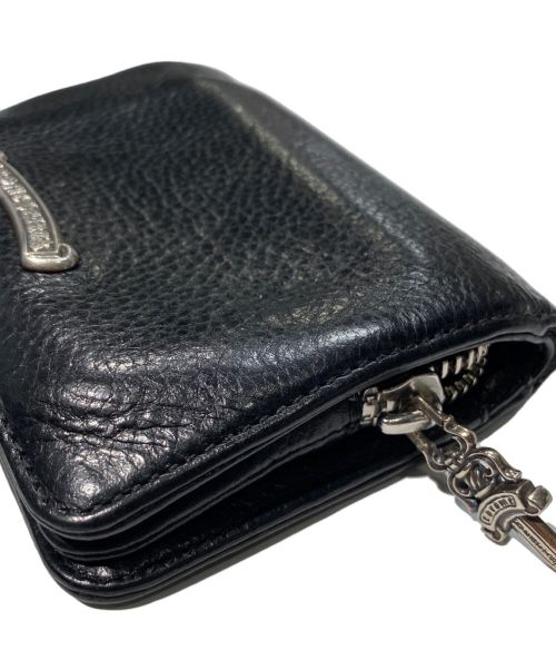 CHROME HEARTS（クロムハーツ）CHROME HEARTS (クロムハーツ) JOEY WALLET ブラックの古着・服飾アイテム