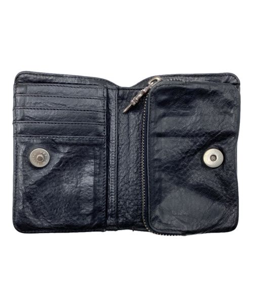 CHROME HEARTS（クロムハーツ）CHROME HEARTS (クロムハーツ) JOEY WALLET ブラックの古着・服飾アイテム