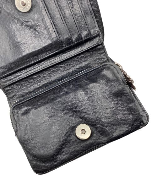 CHROME HEARTS（クロムハーツ）CHROME HEARTS (クロムハーツ) JOEY WALLET ブラックの古着・服飾アイテム