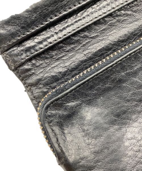 CHROME HEARTS（クロムハーツ）CHROME HEARTS (クロムハーツ) JOEY WALLET ブラックの古着・服飾アイテム
