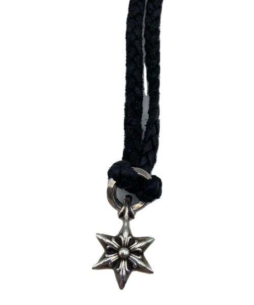 CHROME HEARTS（クロムハーツ）CHROME HEARTS (クロムハーツ) STAR CHARM With LEATHER BRAIDの古着・服飾アイテム