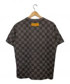 LOUIS VUITTONルイ ヴィトン）の古着「21AW ダミエTシャツ」｜グレー