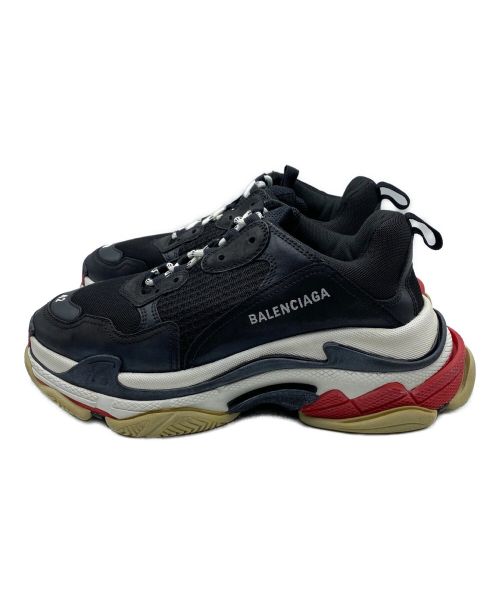 BALENCIAGA（バレンシアガ）BALENCIAGA (バレンシアガ) TRIPLE S Trainers ブラック サイズ:42の古着・服飾アイテム