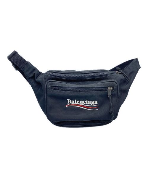 BALENCIAGA（バレンシアガ）BALENCIAGA (バレンシアガ) ウエストバッグ ブラック サイズ:-の古着・服飾アイテム