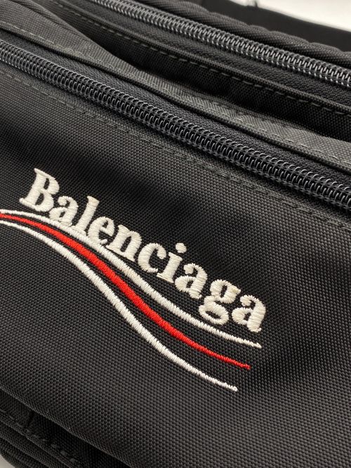 BALENCIAGA（バレンシアガ）BALENCIAGA (バレンシアガ) ウエストバッグ ブラック サイズ:-の古着・服飾アイテム