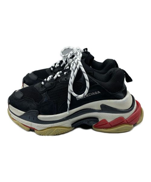 BALENCIAGA（バレンシアガ）BALENCIAGA (バレンシアガ) TRIPLE S Trainers ブラック サイズ:40の古着・服飾アイテム