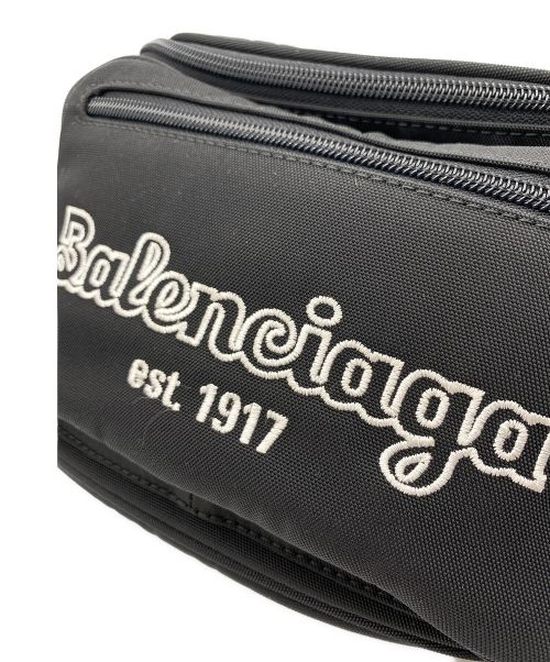 BALENCIAGA（バレンシアガ）BALENCIAGA (バレンシアガ) EST.1917 EXPLORER BELTPACK ブラック サイズ:-の古着・服飾アイテム