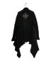 CHROME HEARTS (クロムハーツ) カシミヤブレンドドレープカーディガン ブラック サイズ:ONESIZE：79800円