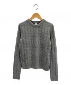 HERMESエルメス）の古着「21AW Maille Voyageニット」｜グレー