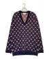 GUCCI（グッチ）の古着「GGダイヤモンドニット」｜ネイビー