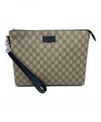 GUCCIグッチ）の古着「GG Supreme Monogram Mens Wristlet」｜ベージュ