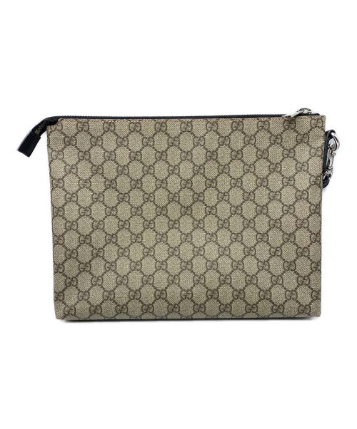 GUCCI（グッチ）GUCCI (グッチ) GG Supreme Monogram Mens Wristlet ベージュ サイズ:-の古着・服飾アイテム