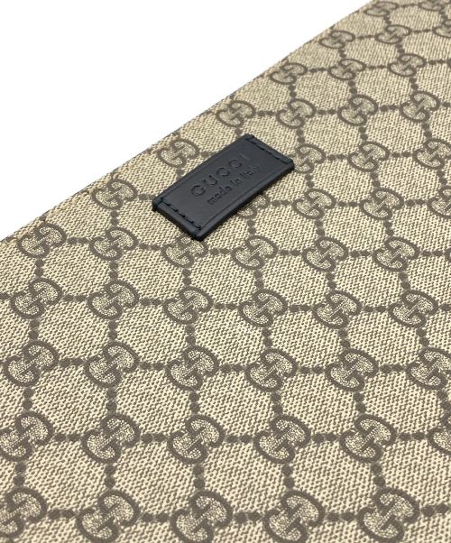 GUCCI（グッチ）GUCCI (グッチ) GG Supreme Monogram Mens Wristlet ベージュ サイズ:-の古着・服飾アイテム