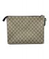 GUCCI (グッチ) GG Supreme Monogram Mens Wristlet ベージュ サイズ:-：39800円