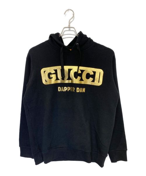 GUCCI（グッチ）GUCCI (グッチ) DAPPER DAN SWEATSHIRT ブラック サイズ:Sの古着・服飾アイテム