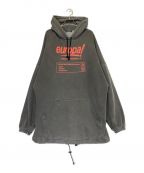 BALENCIAGAバレンシアガ）の古着「Europa! Print Hoodie」｜グレー