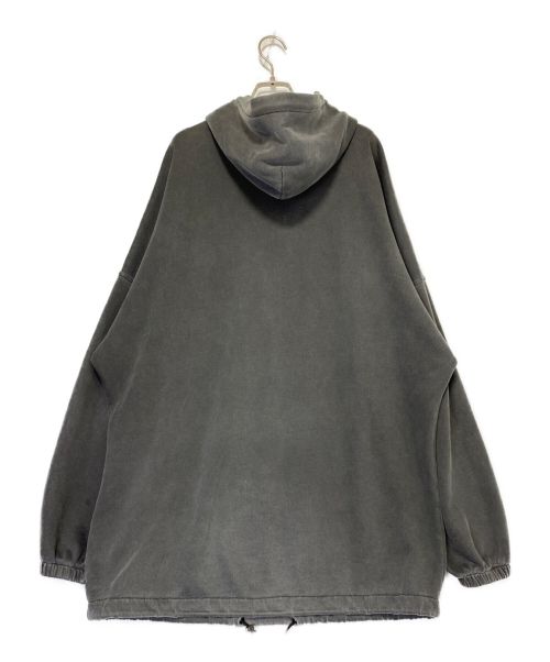 BALENCIAGA（バレンシアガ）BALENCIAGA (バレンシアガ) Europa! Print Hoodie  グレー サイズ:XXSの古着・服飾アイテム