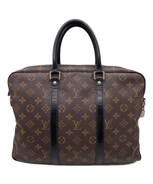 LOUIS VUITTON（ルイ ヴィトン）LOUIS VUITTON (ルイ ヴィトン) モノグラム・マカサーPDV PM ブラウン サイズ:PMの古着・服飾アイテム