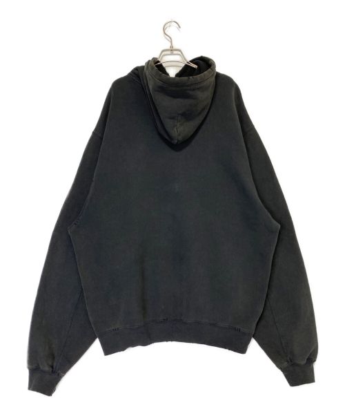 BALENCIAGA（バレンシアガ）BALENCIAGA (バレンシアガ) ダメージ加工パーカー ブラック サイズ:XXSの古着・服飾アイテム