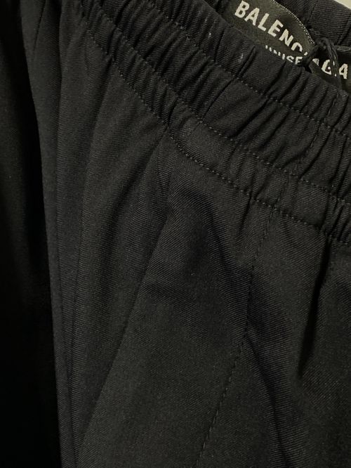 BALENCIAGA（バレンシアガ）BALENCIAGA (バレンシアガ) ナイロンパンツ ブラック サイズ:SIZE 48の古着・服飾アイテム