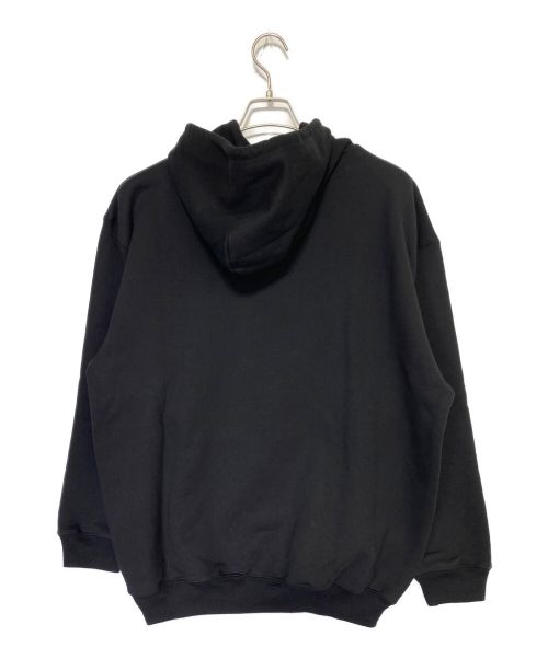 BALENCIAGA（バレンシアガ）BALENCIAGA (バレンシアガ) NEW COPYRIGHT MEDIUM FIT HOODIE ブラック サイズ:Sの古着・服飾アイテム